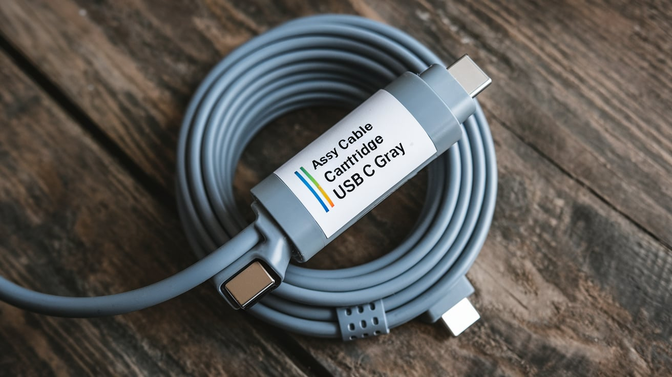 260221 Assy Cable Cartridge USB C Gray