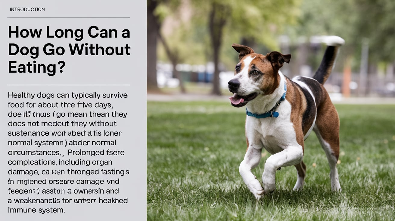 How Long Can a Dog Go Without Eating