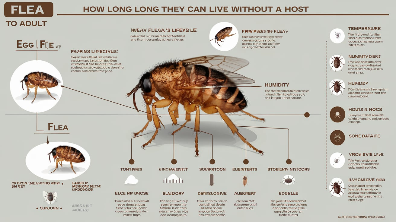 How Long Can Fleas Live Without a Host