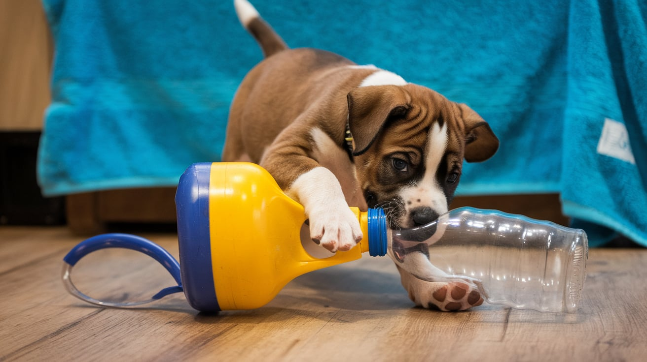 Puppy Toys That Hold a Bottle