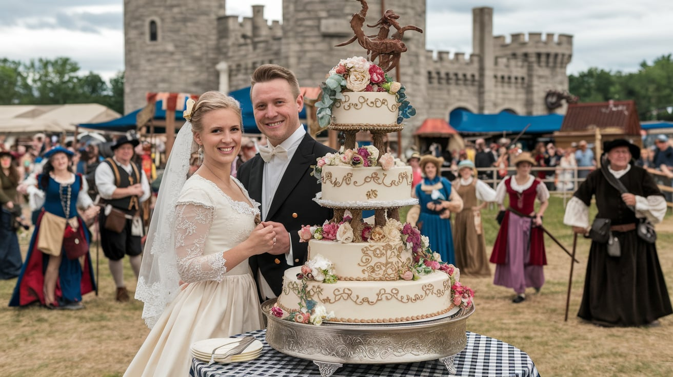 PA Ren Faire Wedding Cakes
