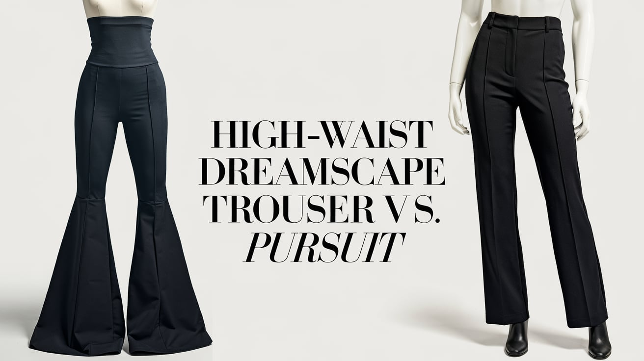 High-Waist Dreamscape Trouser vs Pursuit