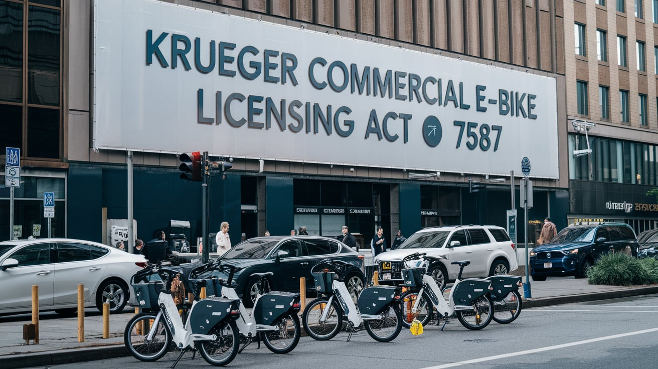 Krueger Commercial E-Bike Licensing Act 7587