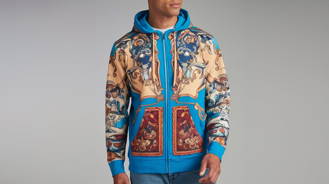 Alpha Size L Men's COOGI Longreef Zip Hoody